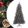 vidaXL Albero di Natale artificiale con 300 LED Verde 210 cm