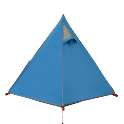 vidaXL Tenda da Campeggio a Cupola per 2 Persone Blu Impermeabile