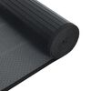 vidaXL Tappeto Rettangolare Nero 100x400 cm in Bamb&ugrave;