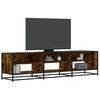 vidaXL Mobile Porta TV Rovere Fumo 180x40x46 cm in Truciolato