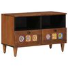vidaXL Tavolino da salotto con cassetto Marrone 80 x 54 x 40 cm