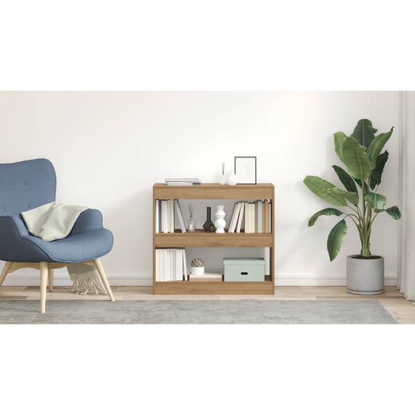 vidaXL Libreria/Divisorio in Rovere Artigianale 80x30x72 cm