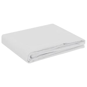 vidaXL Tovaglia da Tavolo Quadrato Bianco 90 x 90 cm Poliestere
