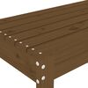vidaXL Panca da Giardino Ambra 110x38x45 cm Legno Massello di Pino