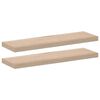 vidaXL Mensole Pensili 2 pz 80x23,5x4 cm in Truciolato