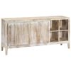 vidaXL Credenza 160x40x76 cm in Legno Massello di Mango