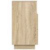 vidaXL Comodino con 2 Cassetti Rovere Sonoma 36x36x68 cm