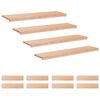 vidaXL Tappeti per scale 12 pz 120 x 30 x 2 cm Naturale