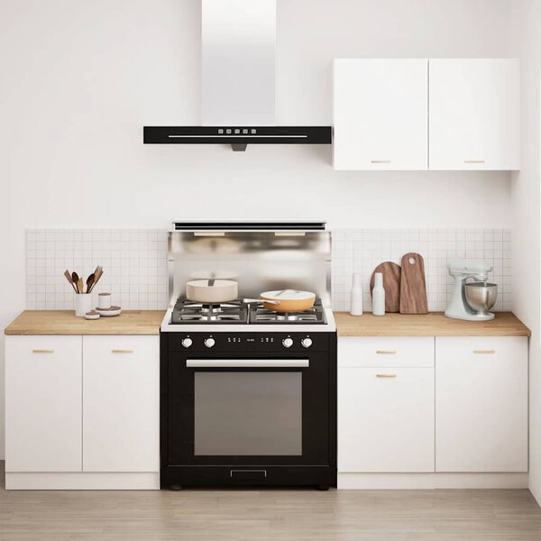 vidaXL Piano di Lavoro Cucina 80x63,5x2,7 cm Legno Massello Rovere