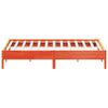 vidaXL Letto senza Materasso Marrone Cera 180x200 cm in Legno di Pino