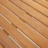 vidaXL Tavolo da Giardino 140x80x74 cm in Legno Massello di Acacia