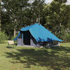 vidaXL Tenda Tipi con tetto Blu 358 x 296 x 258 cm taffetà