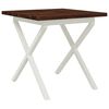 vidaXL Tavolo da pranzo quadrato 60 x 55 x 75 cm