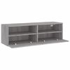 vidaXL Mobile TV a Parete Grigio Sonoma 100x30x30 cm Legno Multistrato