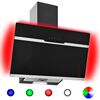 vidaXL Cappa RGB con LED 60 cm in Acciaio Inox e Vetro Temperato