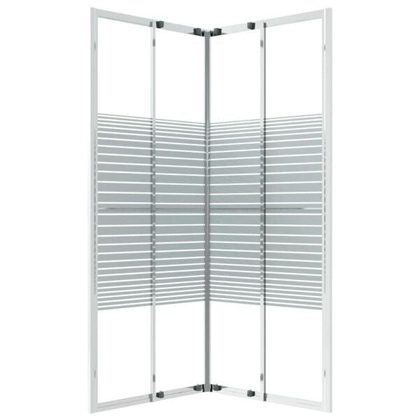 vidaXL Cabina Doccia ESG 80x80x180 cm
