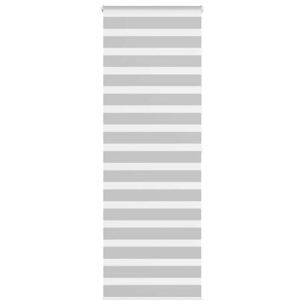 vidaXL Tenda a Rullo Zebra Larghezza Tessuto 75,9 cm Poliestere