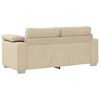 vidaXL Divano Crema 180 x 77 x 82 cm Tessuto