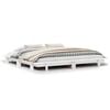 vidaXL Letto senza Materasso Bianco 180x200 cm Legno Massello di Pino
