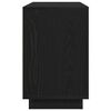vidaXL Credenza Rovere Nero 102 x 35 x 55 cm Legno multistrato
