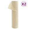 vidaXL Copertura per Piante 2 Rotoli 70 g/m&sup2; 50x1,6 m