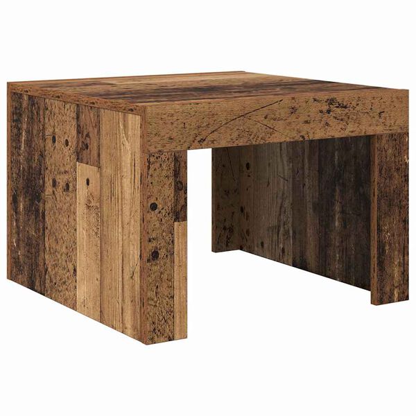 vidaXL Tavolino da salotto Legno vecchio 50 x 50 x 35 cm