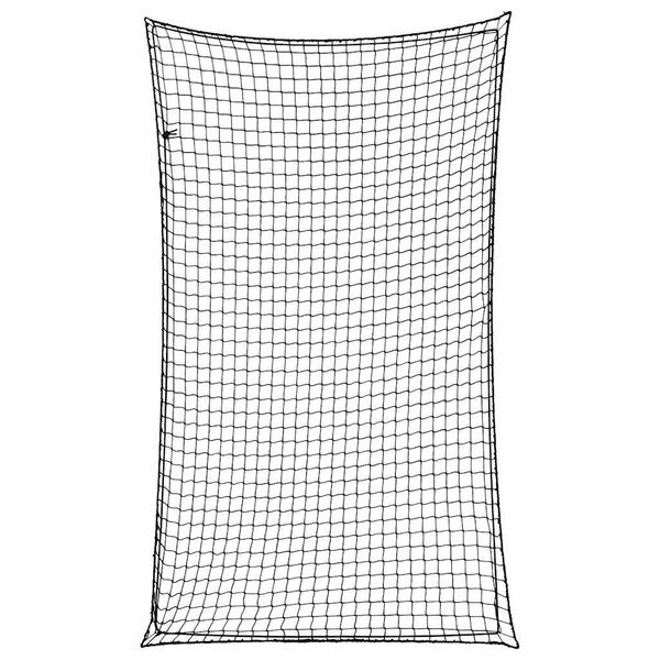 vidaXL Rete per Rimorchio con Corda Elastica Nero 2,1x1,25 m in PP