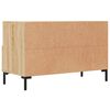 vidaXL Mobile per TV Rovere Sonoma 80x36x50 cm Legno Multistrato