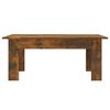 vidaXL Tavolino da Salotto Rovere Fumo 100x60x42 cm Legno Multistrato