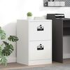 vidaXL Armadio per File con cassetto Bianco 44 x 50 x 106.5 cm