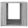 vidaXL Comodino Grigio Sonoma 41x40x36 cm in Legno Multistrato