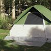 vidaXL Tenda da Campeggio a Cupola per 2 Persone Verde Impermeabile