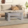 vidaXL Tavolino da Salotto Grigio Sonoma 102x55x45cm Legno Multistrato