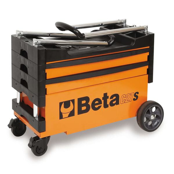 Beta Tools Carrello portautensili pieghevole C27S-Oacciaio 027000201