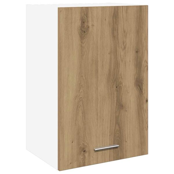 vidaXL Mobile Pensile &ldquo;Lyon&rdquo; Rovere Artigianale 40x31x60 cm