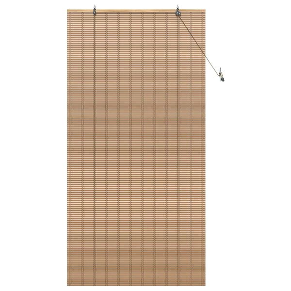 vidaXL Tenda a rullo con tende Natura 110 x 220 cm Bamb&ugrave;