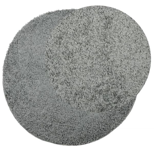 vidaXL Tappeto Shaggy PAMPLONA a Pelo Lungo Moderno Verde &Oslash; 200 cm