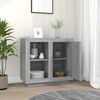 vidaXL Credenza Grigio Sonoma 80x40x75 cm