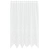 vidaXL Tenda in Pizzo Bianco 140 x 150 cm Poliestere