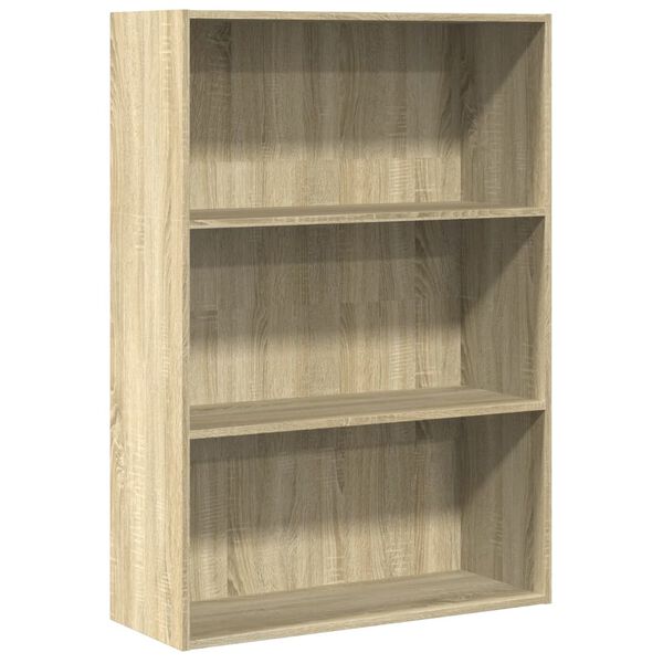 vidaXL Libreria Rovere Sonoma 80x30x114 cm in Legno Multistrato