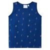 vidaXL Canotta da Bambino Blu Scuro 140