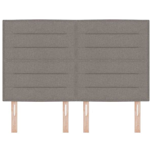 vidaXL Testiera con testiera Talpa 144 cm Pelle Sintetica