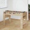 vidaXL Tavolo da Foosball Rovere Sonoma 125 x 60,5 x 80 cm