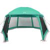 vidaXL Tenda da piscina con Patta Rimovibile&Pareti in Rete 512x458 cm