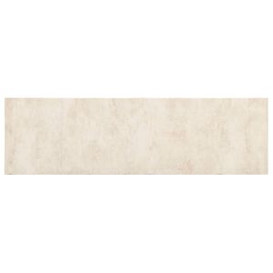 vidaXL Tappeto da Cucina cemento crema 150 x 45 cm 100% Poliammide