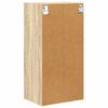 vidaXL Armadio pensile Rovere Sonoma 40 x 29,5 x 80 cm