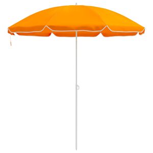 vidaXL Ombrello da giardino 160 cm Poliestere 170T Arancione