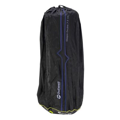 Outwell Materasso ad Aria Sleeping Double 7,5 cm Nero