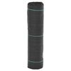 vidaXL Membrana Antierbacce Nera 0,5x25 m in PP