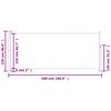 vidaXL Tenda Laterale Retrattile per Patio 220x500 cm Nera